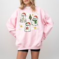 thumbnail image 3 of Christmas Ghost Sweatshirt, Cute Holiday Ghost Shirt, Retro Christmas Ghosts Sweatshirt, Spooky Christmas Sweatshirt, 3 of 6
