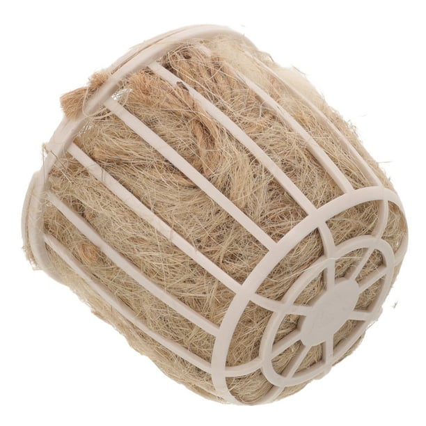Nido de pájaro de juguete, jaula para pájaros, nido de cría de aves, nidos para jaulas, cuencos para nidos de palomas, nidos de plástico para pájaros.