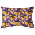 thumbnail image 2 of GZHJMY Happy Halloween Pillowcase Plush Pillowcase for Hair and Skin, Soft Standard Size Pillow Cases Zippered Queen Pillow Case Set of 1-20x26in Home Decor, 2 of 7