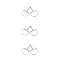 thumbnail image 1 of Methold Stainless Steel Equestrian 5 Mouth D-ring Rollers Bit Snaffle with Copper Type1 NO1, 1 of 6