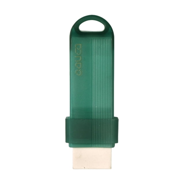 Borrador de limpieza de goma, fácil de usar, duradero, limpiador universal para zócalos de zapatos. Verde