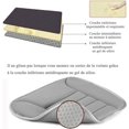 thumbnail image 5 of Cojín de asiento de automóvil, funda de asiento, protector de silla de espuma viscoelástica Alfombrilla antideslizante cómoda para asiento de automóvil Funda de asiento de automóvil, para oficina en, 5 of 5