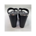 thumbnail image 2 of DKNY Womens Black 2" Platform Comfort Logo Trina Round Toe Wedge Slip On Thong Sandals Shoes 8 M, 2 of 3