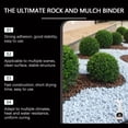 thumbnail image 2 of Spray-On Rock & Mulch Binder, Mulch & Rock Glue for Landscape, for Rocks, Gravel, Bark & Mulch - Weather-Resistant, Non-Toxic, Plant & Pet Safe Garden Binder (2pc), 2 of 7