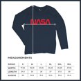 thumbnail image 7 of Vintage NASA Worm Logo Women's Long Sleeve T-shirt Astronaut Space Exploration Emblem, 7 of 7