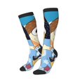 thumbnail image 2 of Saiise Bluey Funny Socks Men Women Boys Kids Adults Novelty Graphic Crew Tube Socks Crazy Design Casual Dress Socks for Sports,Running,Travel, 2 of 7