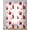 Red, variant on Red Roses Sheer Curtains 63 Inch Length 2 Panels Set for Living Room/Bedroom, Valentine's Day Love Floral Beige Country Kitchen Curtains Grommet Semi-Sheer Curtains Drapes Window Treatments 42"x63"x2
