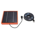 thumbnail image 2 of Luz De Cultivo De Planta Solar, 5W Luz LED Estable De Espectro Completo Con Energía Solar Para Plantas De Interior GOODUA VEG FLORM Lámpara De Cultivo Hidropónico, 2 of 7