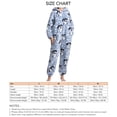 thumbnail image 5 of Fuzzy One Piece Pajamas, Stylish Soft Warm Pajamas Jumpsuit  For Lady For Home, 5 of 5