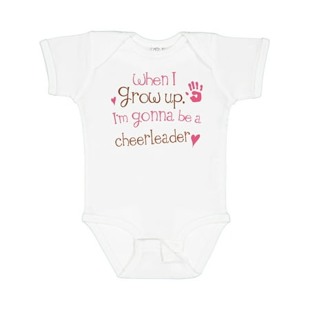 

Inktastic Future Cheerleader Girls Cute Gift Baby Girl Bodysuit