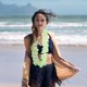 thumbnail image 4 of KAKOWELY 4 piezas de collar de fiesta hawaiano con guirnalda de flores artificiales y leis hawaianos, 4 of 5