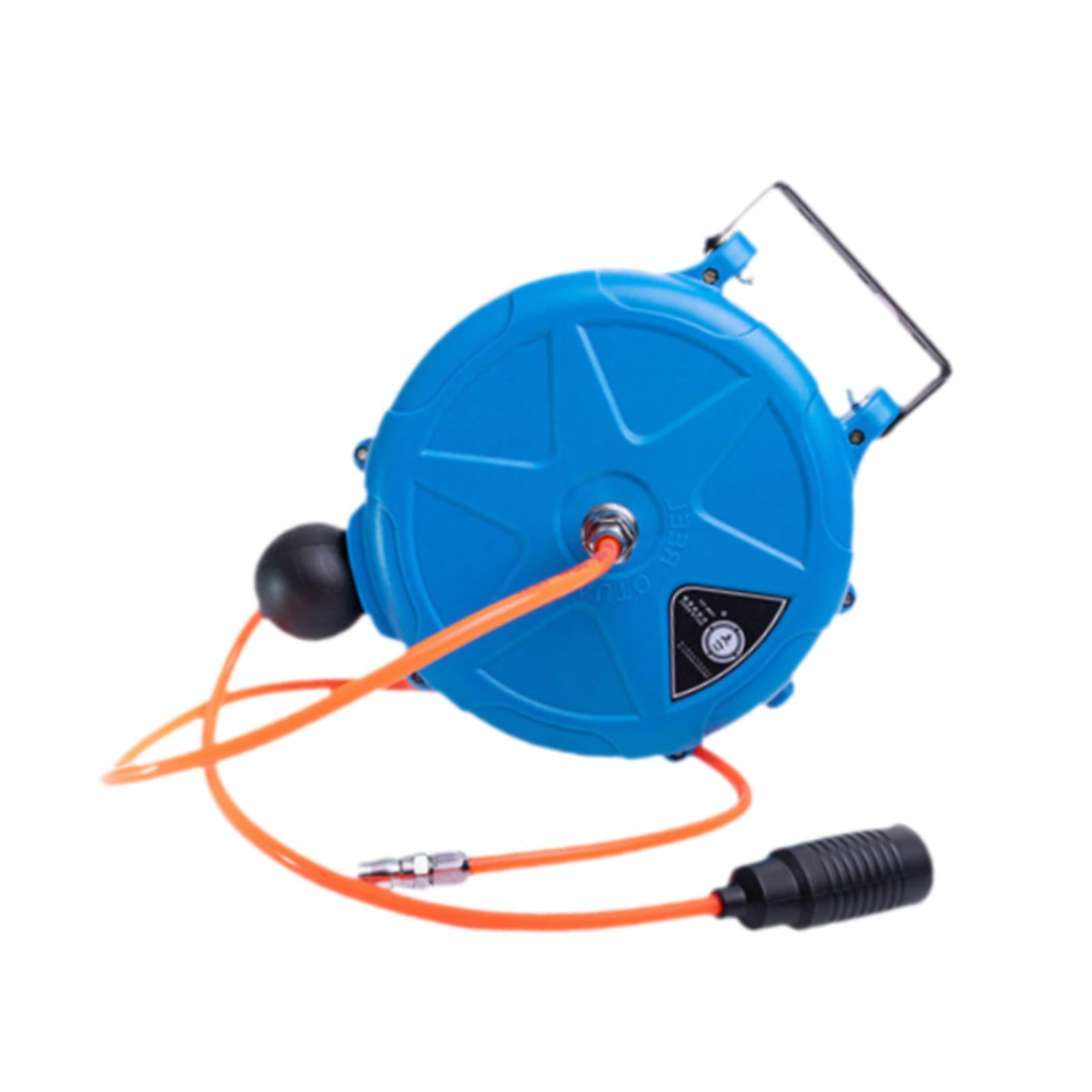 koolsoo Air Hose Reel Water Hose Reel Easily Installation Automatic Locking Garden Automatic Wall Mount Garage Air Compressor Hose Reel