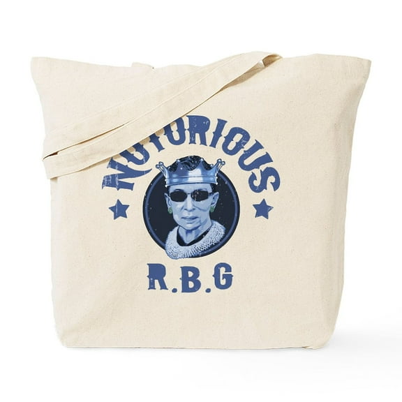 CafePress - Notorious RBG III Tote Bag - Unisex Canvas Tote Bag, Beige, 1-Piece