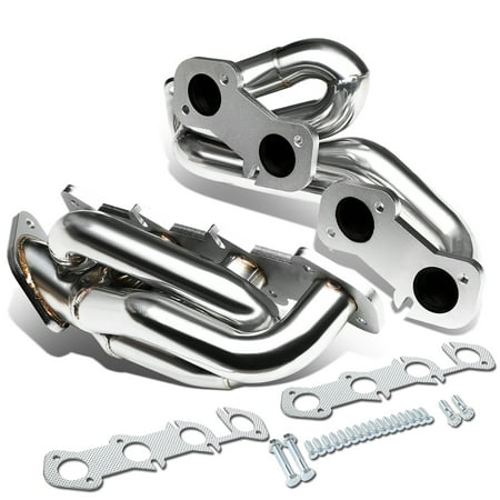 For 1996 to 2004 Ford Mustang GT 4.6L V8 High-Performance Shorty 4-1 Design 2-PC Stainless Steel Exhaust Header Kit - 00 01 02