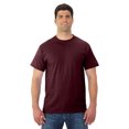 thumbnail image 1 of Jerzees T-Shirt à Manches Courtes pour Hommes DRI-POWER Active, L, Bordeaux, 1 of 1