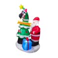 thumbnail image 4 of Papá Noel Inflable Navideño Resistente A La Intemperie, Decoración Navideña Para Patio, Estilo G, 4 of 8