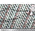 thumbnail image 2 of Soimoi Polyester Crepe Fabric Ikat Southwestern Printed Fabric 1 Yard 42 Inch Wide, 2 of 3