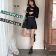 thumbnail image 3 of Breathable Floral Lace Socks Retro Transparent Mesh Fishnet Socks Ultra-thin Middle Tube Women Socks Summer white, 3 of 6