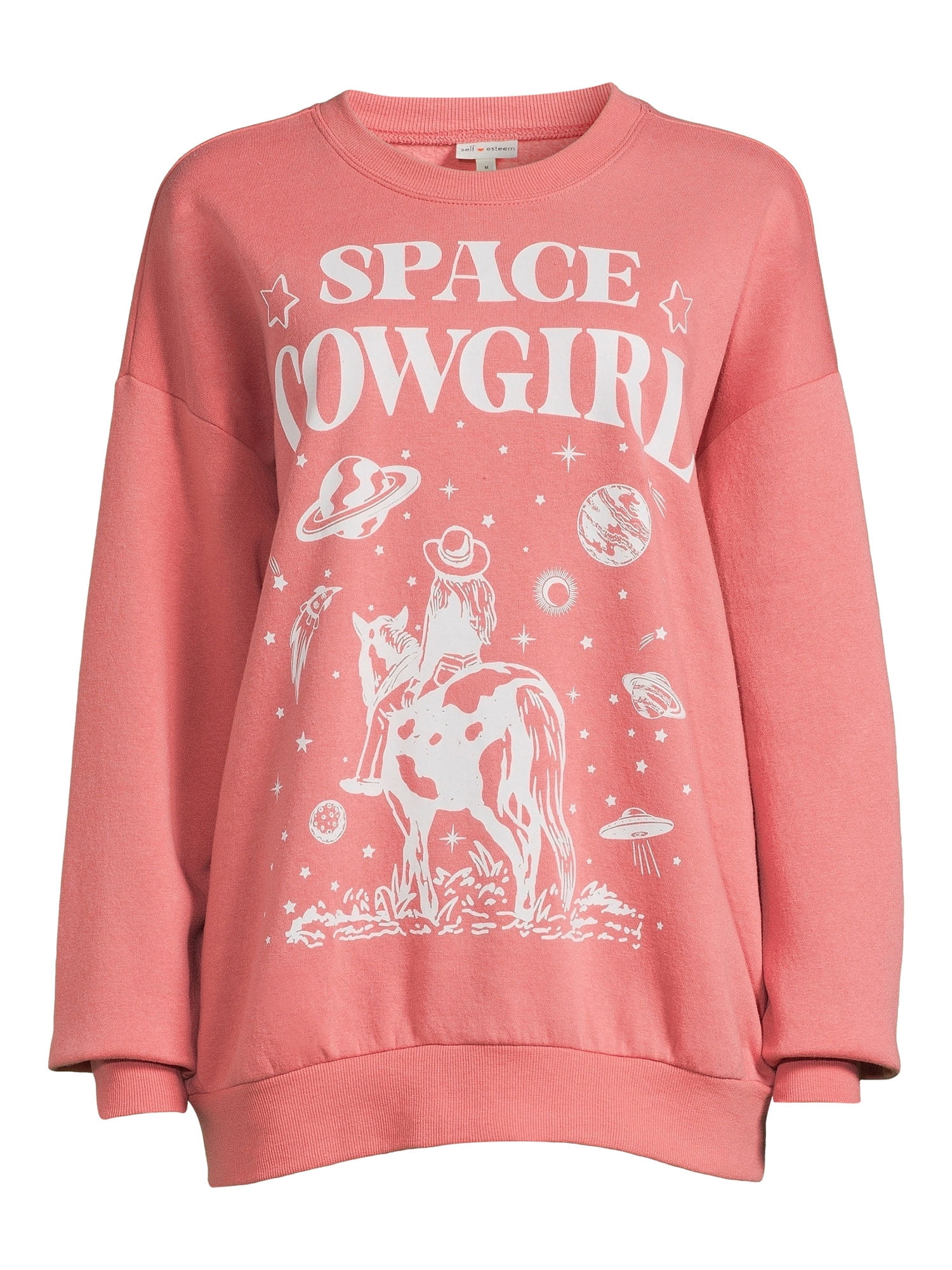 Self Esteem Juniors' Graphic Pullover Sweatshirt
