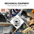 thumbnail image 3 of Raindrops Shaft Coupling Para Motor Con Acoplamiento Flexible De Aleación De Aluminio Plata, 3 of 5