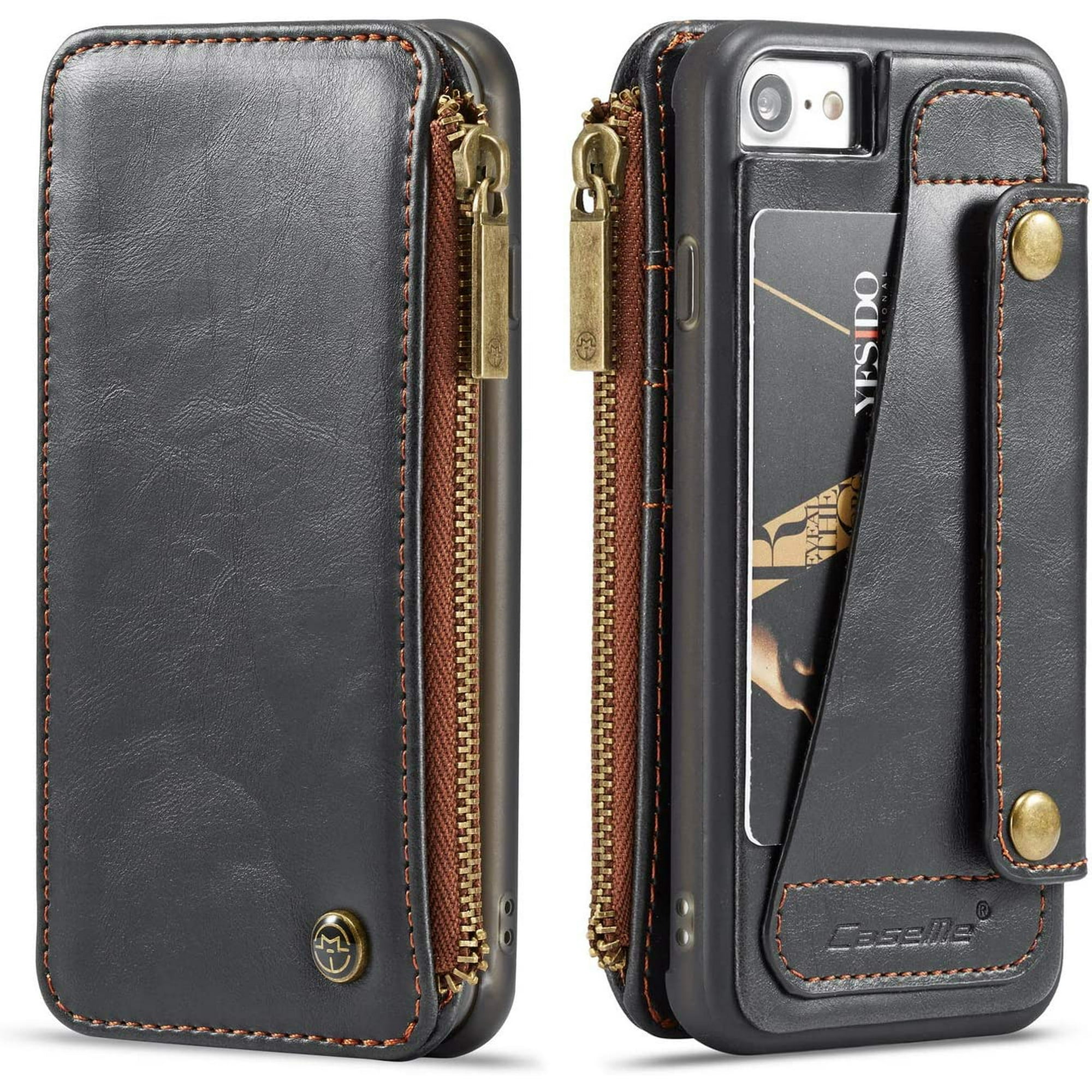 Smart Fit Sport IPhone Leather Case - SFS Leather Wallet Folio Case For IPhone X/XS 4/4S 5/5S 5C 6/6s 6 Plus 7/8 7 Plus/8 Plus (for IPhone 6/6s, Green