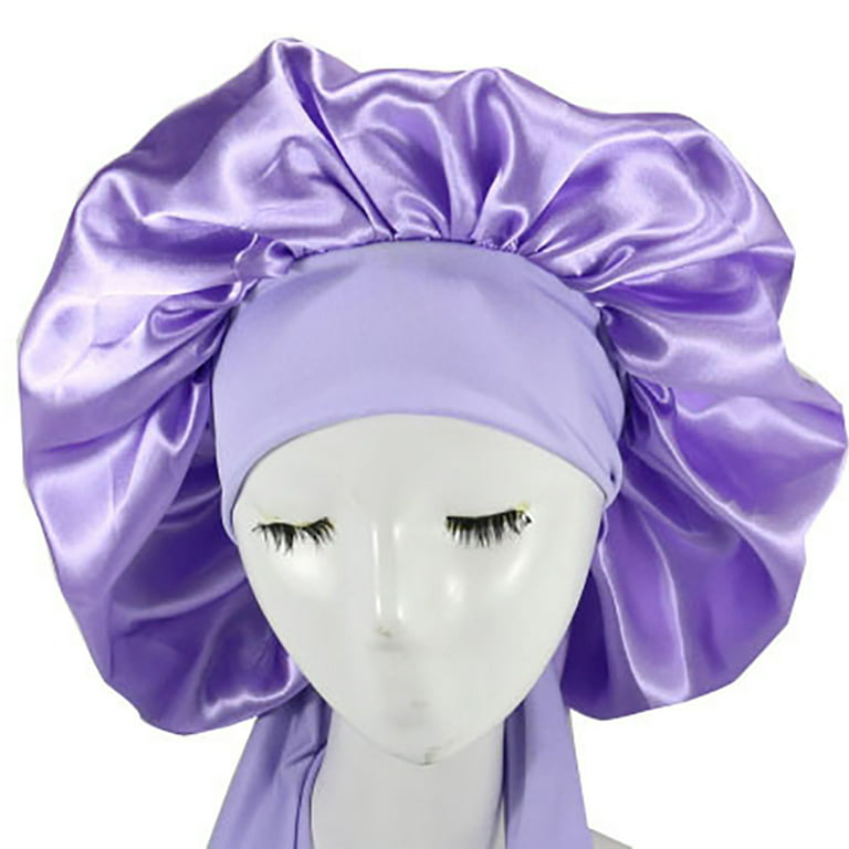 Satin Bonnet Silk Bonnet For Sleeping Hair Bonnet Adjustable Bonnet Pink  Bonnets Sleep Bonnet Night Cap Bonet