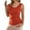 Red, variant on yunLCZ Women Shirts Women's Thin Double U Neck Suspender Vest Women's Short Sleeve Shirts Beige L