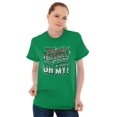 thumbnail image 4 of Xmas Elves Reindeer Sleighs Oh My Men's Graphic T Shirt Tees Brisco Brands S, 4 of 6
