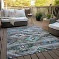 thumbnail image 6 of Addison Rugs Chantille Indoor/Outdoor Transitional Southwest Brown Washable Rectangle Rug, 9' x 12', 6 of 6