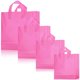 thumbnail image 1 of Bolsas de regalo Weewooday de plástico esmerilado, 100 unidades con asas, 1 of 6