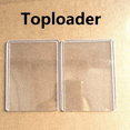 thumbnail image 2 of 200Pcs Holder Toploaders and Clear Sleeves for Collectible Trading Basketball Sports Cards 35PT Rigid Plastic, 2 of 7