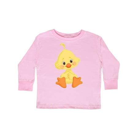 

Inktastic Cute Baby Chick Gift Toddler Boy or Toddler Girl Long Sleeve T-Shirt