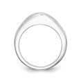 thumbnail image 2 of Solid 14k White Gold Diamond Wedding Band Ring Size 6 (1.02 cttw.), 2 of 8