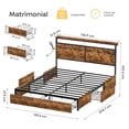 thumbnail image 3 of Cama Matrimonial Cabecera Colchon, 3 of 10