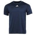 thumbnail image 6 of Adidas Men's Creator SS Athletic Tee T-Shirt Moisture Wick Drop Tail (Maroon, L), 6 of 10