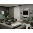 thumbnail image 2 of Manhattan Comfort Tribeca 2-Piece Solid Wood TV Stand for TVs up to 32" in Mint, 2 of 3