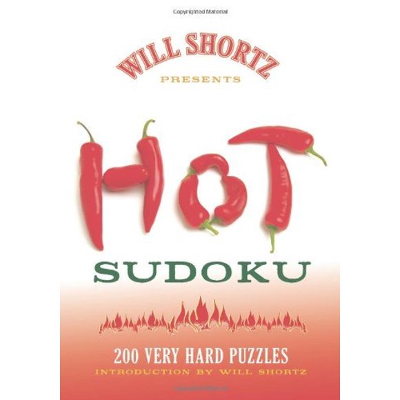 Will Shortz Présente Hot Sudoku : 200 Casse-Tête Très Difficiles