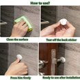 thumbnail image 4 of Door Stopper Wall Protector, 6 PCS Silicone Door Stop, Door Handle Bumper, Door Stops Wall Protectors with Self Adhesive 3M Sticker for Protecting Wall (6pieces 1.57"), 4 of 5