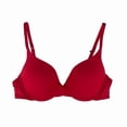 thumbnail image 1 of Brasier Ilusión para Dama, Escote Forrado en Limpio con Varilla Rojo Talla 34B, 1 of 4