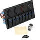 thumbnail image 2 of Panel de interruptores para automóvil, panel de interruptores basculantes de 12 V y 24 V de 8 posiciones, diseñado con precisión, 2 of 9