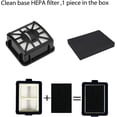 thumbnail image 6 of Replacement Part Accessories Compatible for Shark IQ R101AE RV1001AE UR1100SRUS AV1002AE AV1010AE RV100AE EZ RV912S Side/Sweep Brush Filter Main/Roller Brush Shell Clean Base Filter, 6 of 17