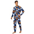 thumbnail image 2 of Matching Family Halloween Pajamas Set - 2026 Cute Ghost & Pumpkin Print Two-Piece Sleepwear Pjs - Family Matching Pajamas Soft Holiday Loungewear Halloween Matching Pajamas for Family, 2 of 6