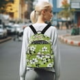 thumbnail image 7 of FORMRS Mini Backpack Purse for Women Quilted Travel Daypack Casual Shoulder Bag, Retro Floral, 7 of 7