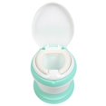 thumbnail image 1 of Kids Baby Toddler Potty Training Toilet Seat Stool Simulation Toilet Chair Green, 1 of 4