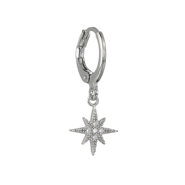 Pendientes de Luna y Estrella Minnieouse Joyería Irregular Brillante para Niña