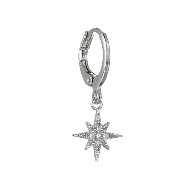 Pendientes de Luna y Estrella Minnieouse Joyería Irregular Brillante para Niña