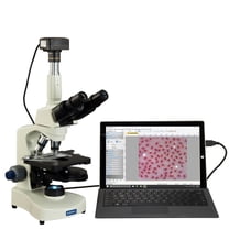 OMAX 40X-2500X Super Speed 18MP USB 3.0 Digital Plan Phase Contrast LED Lab Trinocular Microscope
