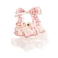 thumbnail image 4 of Vestido de muñeca de peluche de 20 cm, ropa de muñeca suave para niños, regalo de cumpleaños, coordinación DIY Estilo A, 4 of 9