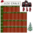 thumbnail image 3 of Family Christmas Pajamas 2 Piece Xmas Pjs Long Sleeve Round Neck Relaxed Fit Plaid Print Loungewear Lounge SetChristmas Pajamas 8Y, 3 of 5