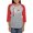 Heather/Red, variant on CafePress - Retired Nurse Heart Women's Baseball T Shirt - Womens Baseball Tee